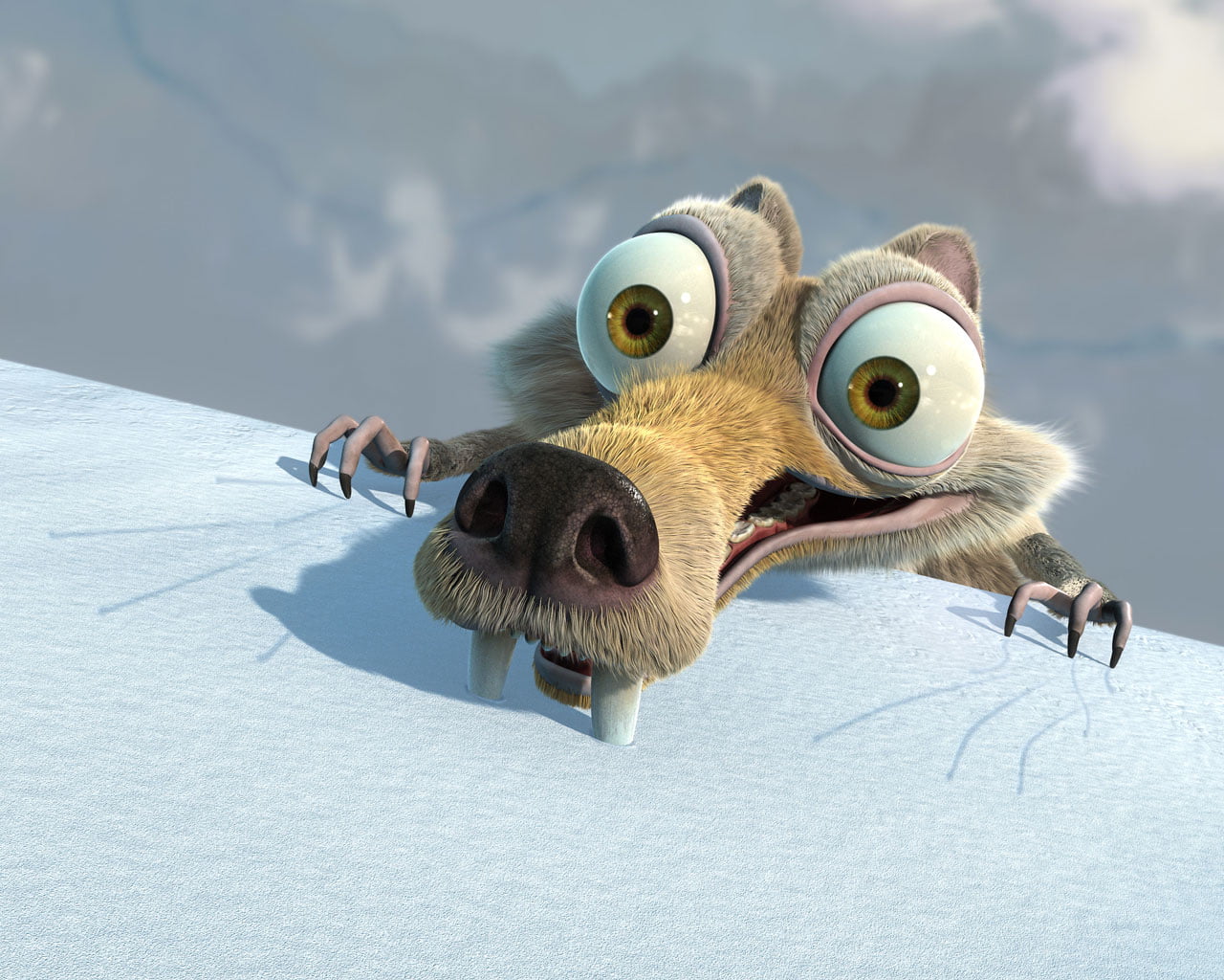 Ice Age Sid digital wallpaper, Ice Age, squirrel, Ice Age: The Meltdown, Scrat
