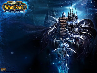 World of Warcraft Wrath of the Lich King digital wallpaper, World of Warcraft, Lich King, video games, World of Warcraft: Wrath of the Lich King HD wallpaper
