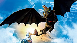 How To Train Your Dragon movie scene