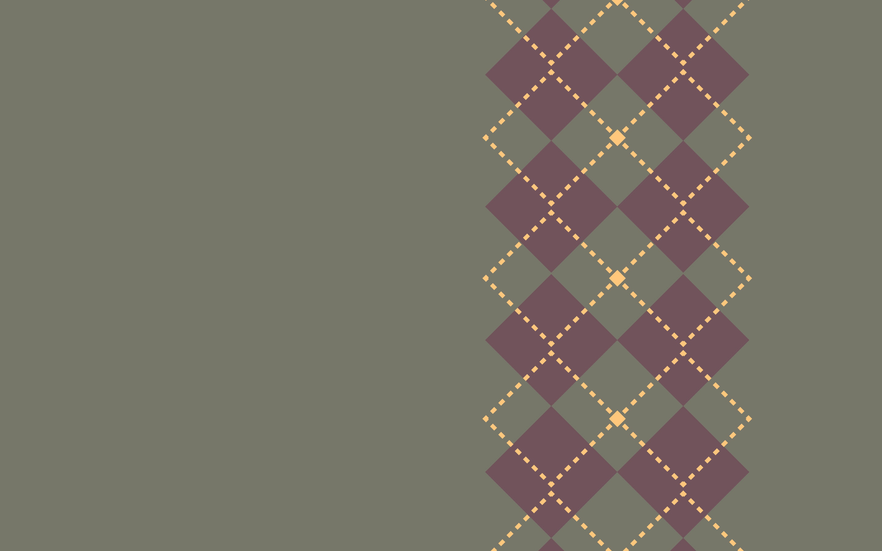 purple and gray argyle pattern, minimalism