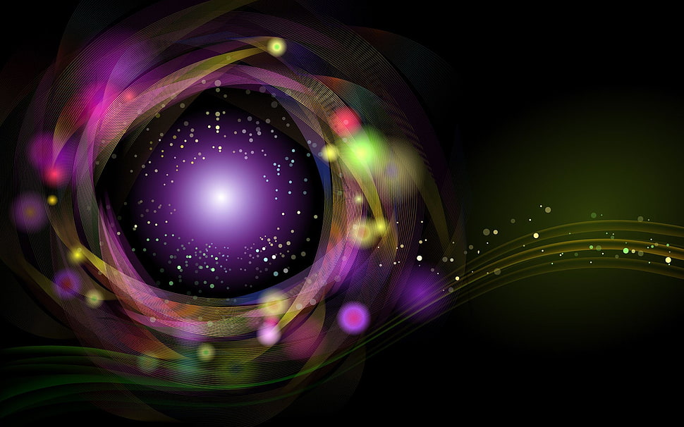 multi-color screenshot HD wallpaper