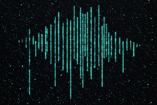 green graphic wallpaper, abstract