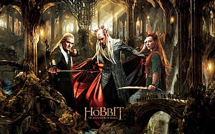 The Hobbit poster, The Hobbit, movies, Legolas, Orlando Bloom HD wallpaper