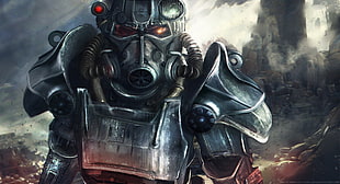 Halo wallpaper, Fallout 4, video games, artwork, Fallout