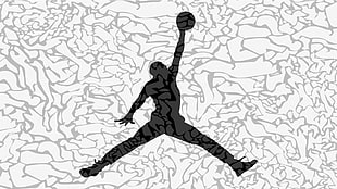 Air Jordan logo, basketball, Michael Jordan, Nike HD wallpaper