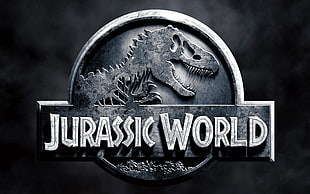 Jurassic World logo, Jurassic World HD wallpaper