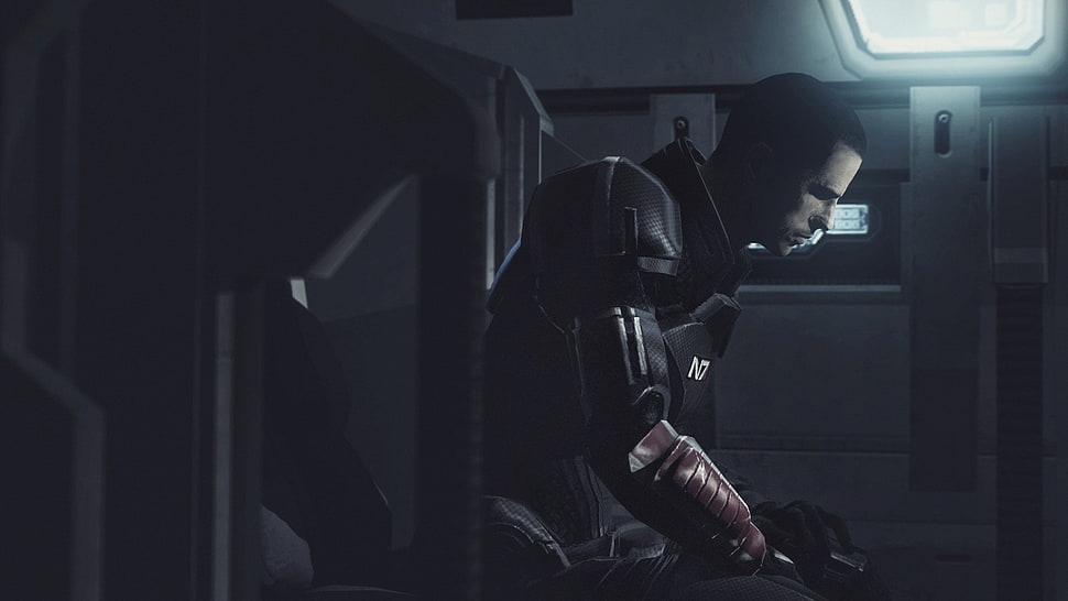 Mass Effect character digital wallpaper, Mass Effect, video games HD wallpaper
