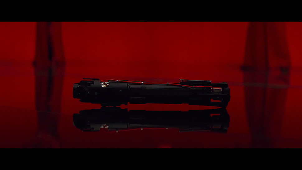black light saber toy, Star Wars: The Last Jedi, movies, lightsaber, Kylo Ren HD wallpaper