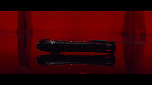 black light saber toy, Star Wars: The Last Jedi, movies, lightsaber, Kylo Ren HD wallpaper