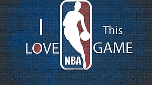 NBA logo wallpaper, NBA, basketball