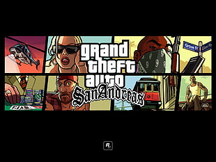 Grand Theft Auto San Andreas game HD wallpaper