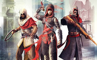 Assassin's Creed digital wallpaper, video games, Assassin's Creed, Assassin's Creed Chronicles HD wallpaper