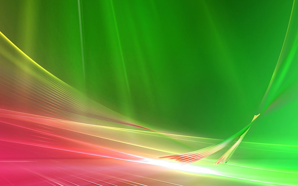 green, white and red screen saver HD wallpaper