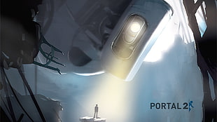 Portal 2 game application, video games, Valve Corporation, Portal 2, Aperture Laboratories HD wallpaper