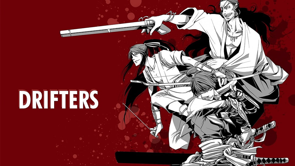 Drifters wallpaper, Drifters, anime HD wallpaper