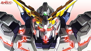 Gundam robot digital wallpaper, Mobile Suit Gundam Unicorn, RX-0 Unicorn Gundam