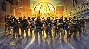 Counter Strike poster HD wallpaper