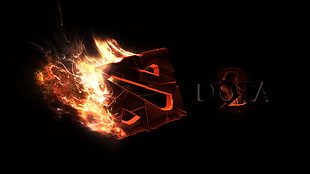 Dota 2 digital wallpaper