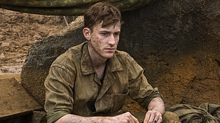 men's brown officer suit, The Pacific, HBO, war, World War II HD wallpaper
