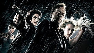 men's black suit jacket, Sin City 2: A Dame to Kill For, movies, Frank Miller, Robert Rodriguez HD wallpaper