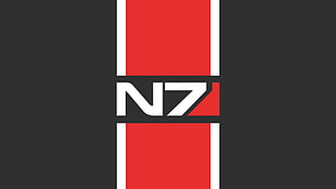 white and red N7 logo