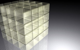 closeup photo of cube illustration HD wallpaper
