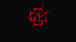 red cross wallpaper, Rammstein