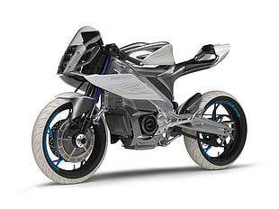 stainless steel concept sports bike