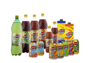 assorted Lipton products