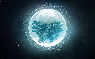 Ball,  Background,  Plexus,  Smoke