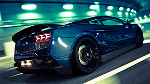 grey Lamborghini Gallardo Gran Turismo gameplay