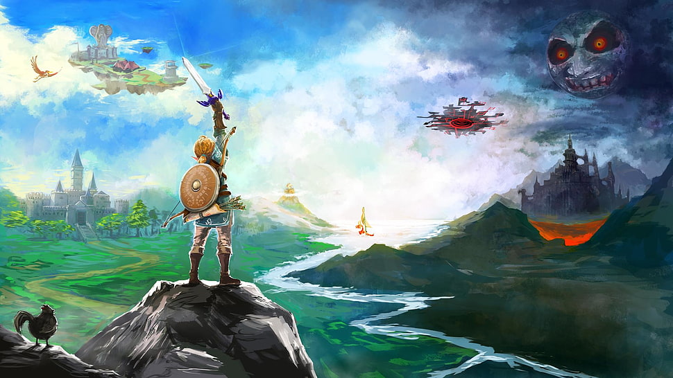 The legend of Links - Zelda & Video Games Background Wallpapers on Desktop  Nexus (Image 875186)