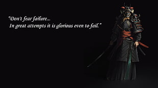 Don't fear failure... In great attempts it is glorious even to fail. quote HD wallpaper