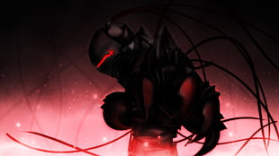 black insect character illustration, Fate/Zero, Fate Series, Berserker (Fate/Zero), anime