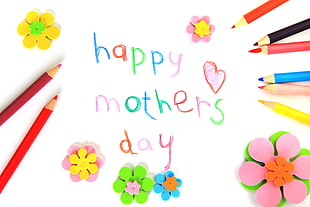 Happy Mother's Day illustration HD wallpaper