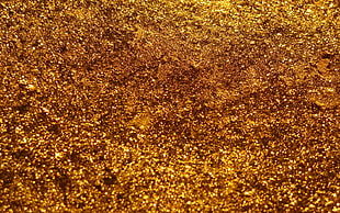 gold surface HD wallpaper