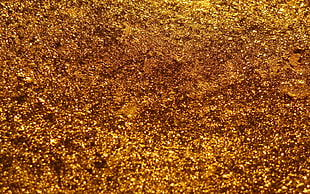 gold surface HD wallpaper