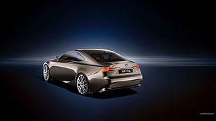 gray coupe, Lexus LF-CC, concept cars