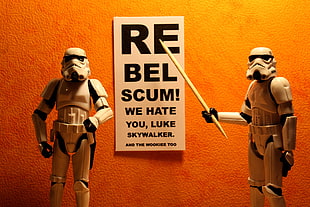 two Star Wars Stormtroopers HD wallpaper