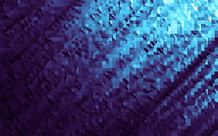 blue and purple pixel wallpaper