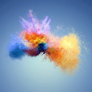 abstract digital wallpaper