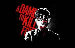 A Dame to Kill For illustration HD wallpaper