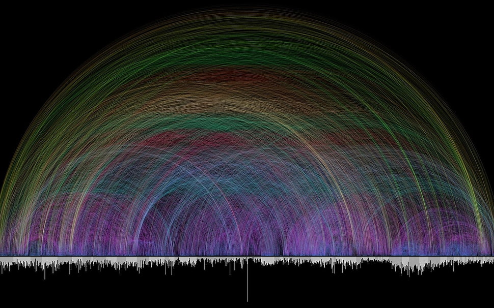 multicolored time lapse fountain photo HD wallpaper