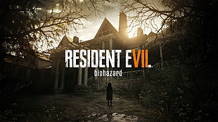 Resident Evil Biohazard game poster HD wallpaper