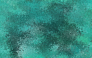 green paint