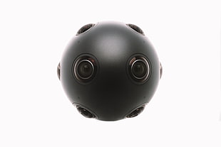 round black camera ball