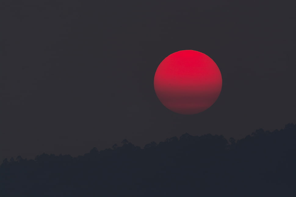 lunar eclipse, Eclipse, Moon, Astronomy HD wallpaper
