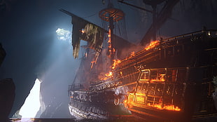 galleon ship, Uncharted 4: A Thief's End, uncharted , PlayStation 4