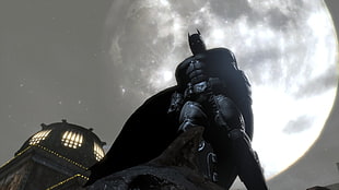 Batman illustration, Batman: Arkham Origins, Batman, DC Comics HD wallpaper