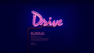 movies, Drive, typography, Film posters